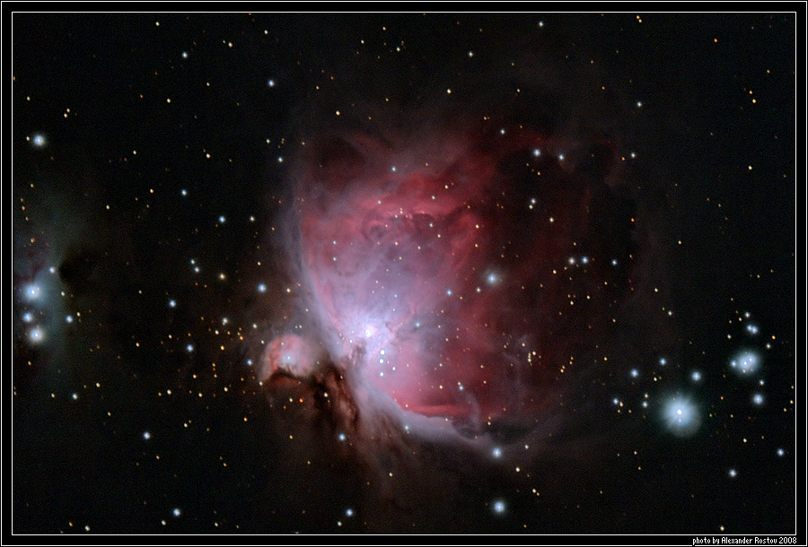 Messier 42, M42 Orion nebula astrophoto
