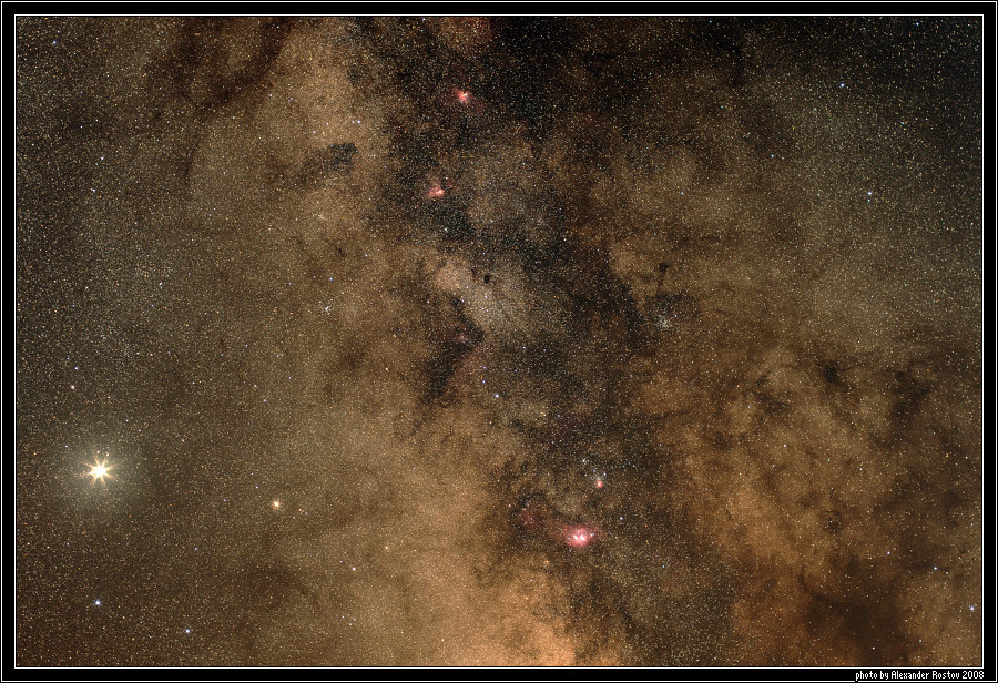 Milky way astrophoto