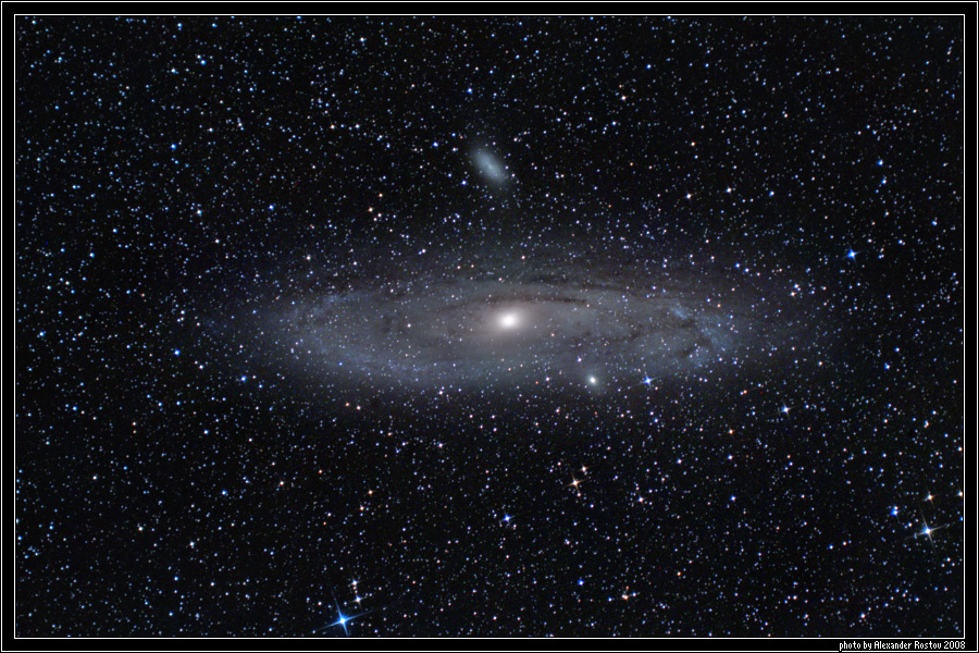 Messier M31 Andromeda galaxy astrophoto