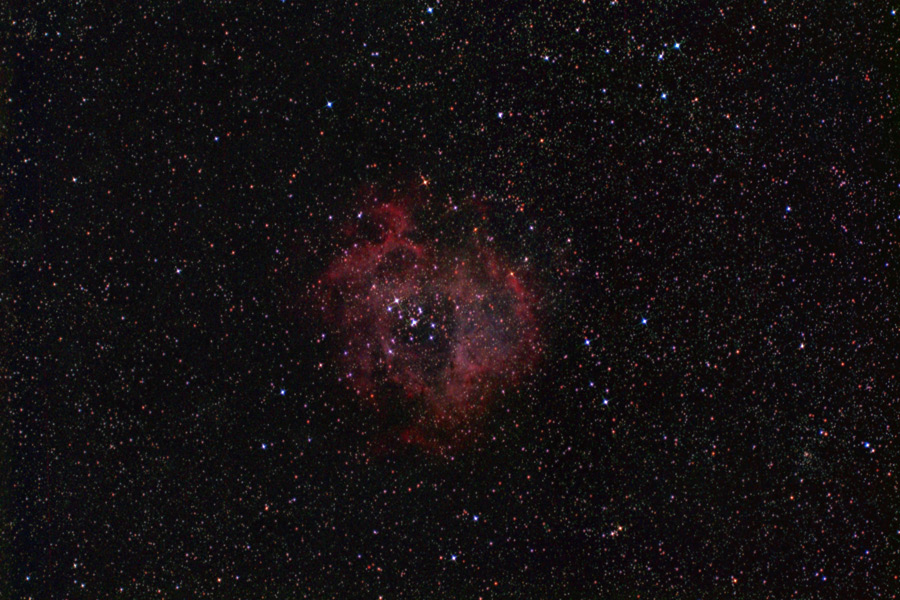 NGC 2237 Rosette Nebula, Astrophoto