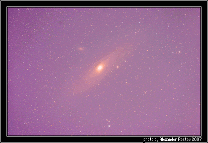Messier 31 Andromeda galaxy astrophoto starless