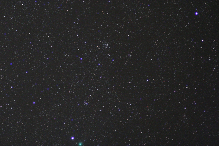 C/2014 Q2 Lovejoy comet in Cassiopeia